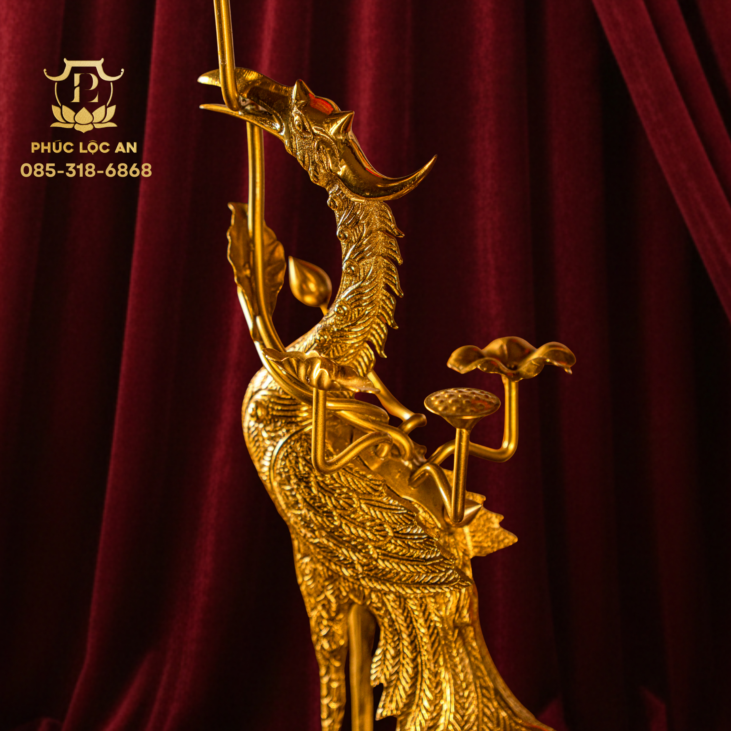 Bộ Đỉnh Rồng Tai Mây 45cm - Ảnh 11
