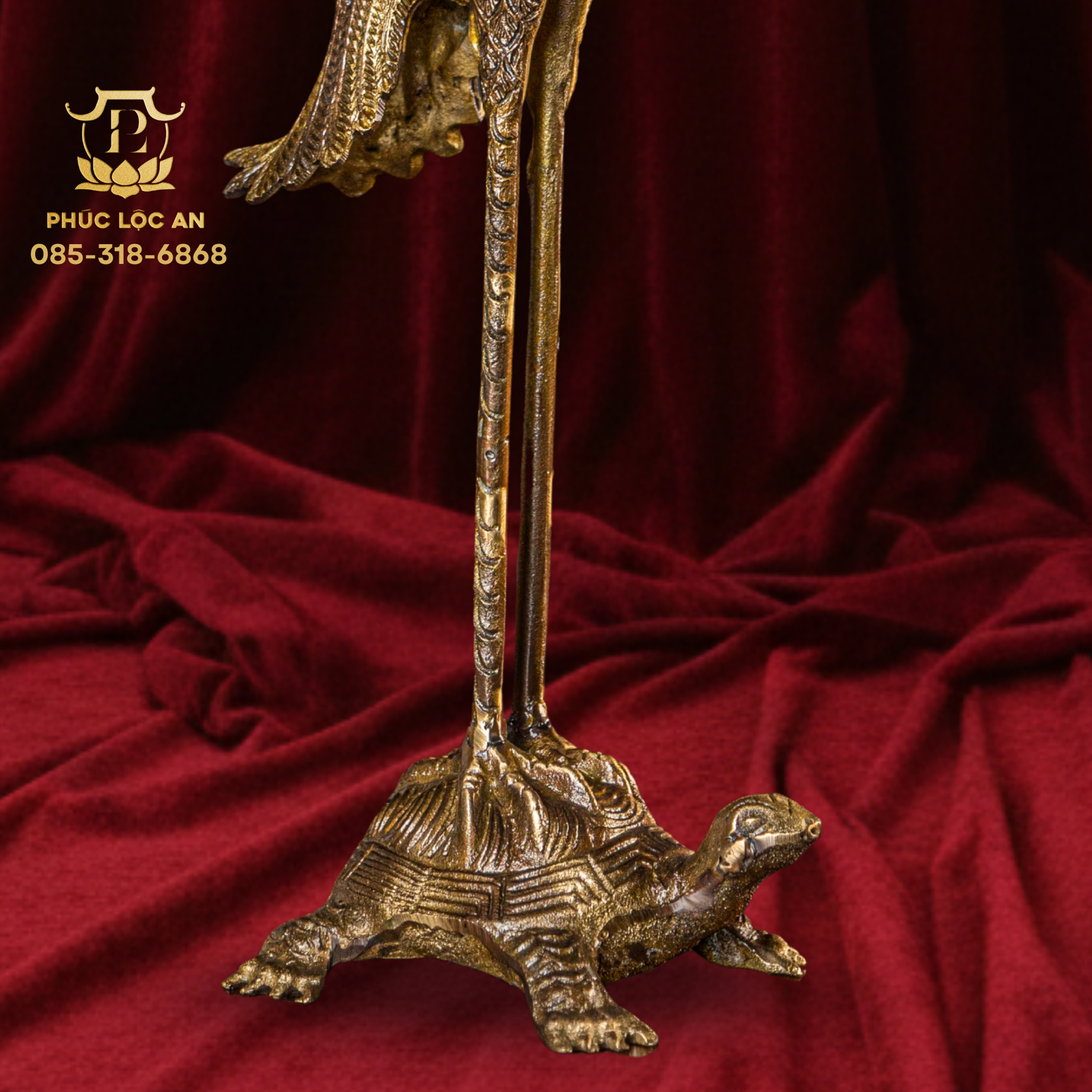 Bộ Đỉnh Sòi Màu Trầm Cổ 50cm - Ảnh 5