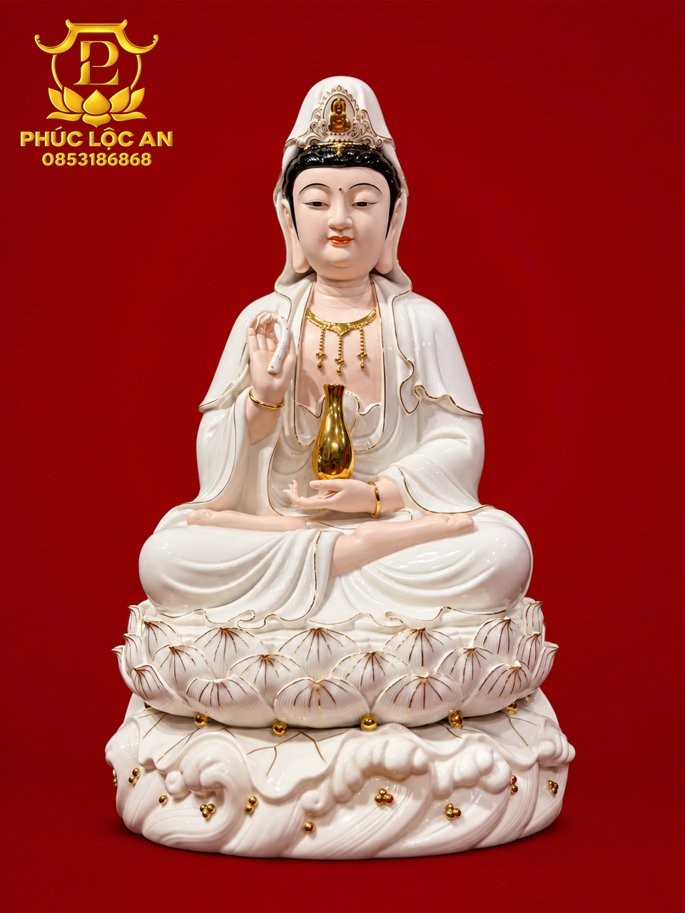 Quan Âm Vẽ Vàng